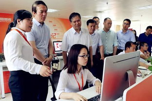 赵润民一行调研我区电子商务进农村综合示范工作